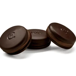 70% Dark Chocolate Macarons
