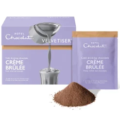 Crème Brûlée Cold Drinking Chocolate