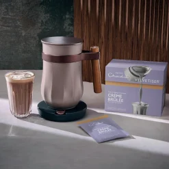 Crème Brûlée Cold Drinking Chocolate