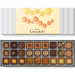 Exquisitely Nutty Sleekster with Birthday Balloons Sleeve