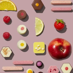 Exuberantly Fruity H-box with You Did It Sleeve