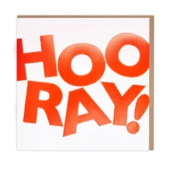 Hooray Blank Greetings Card