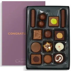 Milk to Caramel H-Box with Congratulations Sleeve